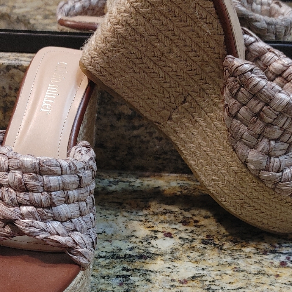 Chic Summer Woven Platform Sandals